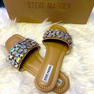 STEVE MADDEN BRIONNA SLIDE SANDALS * SZ 9 
* BRAND NEW! *